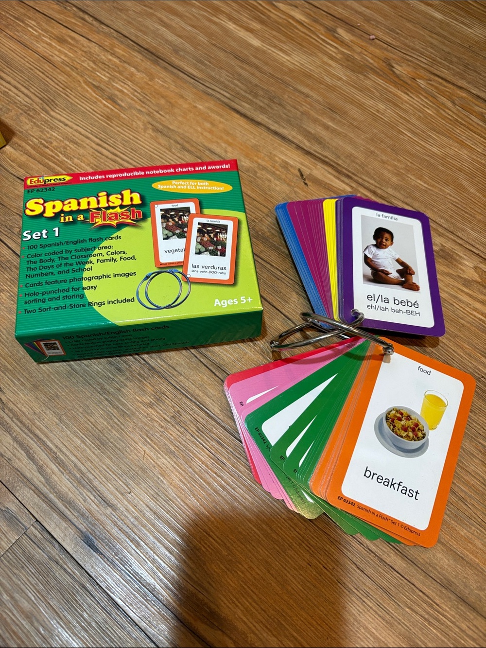 Spanish in a Flash Set 1